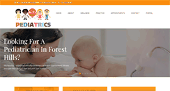 Desktop Screenshot of drtpediatrics.com