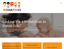 Tablet Screenshot of drtpediatrics.com